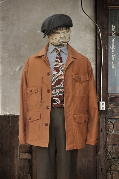 Stanton All Purpose Coat - Washed Cotton - Toffee - M, L, XL (NO RETURN)