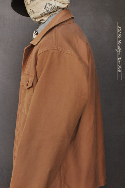Stanton All Purpose Coat - Washed Cotton - Toffee - M, L, XL (NO RETURN)