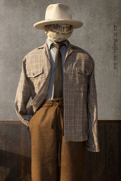 Stefan Shirt Jacket - Multi Color Plaid - M (NO RETURN)