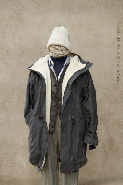Rasmus Storm Coat - Deep Sage - M (Oversized) (NO RETURN)