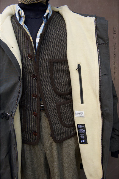 Rasmus Storm Coat - Deep Sage - M (Oversized) (NO RETURN)