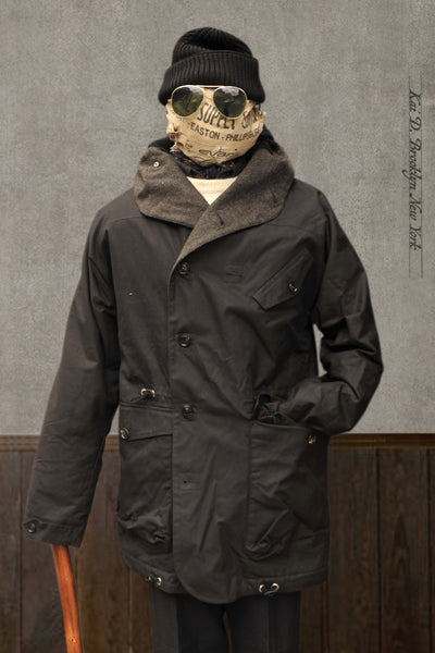 Storm Parka - Black - M (oversized)