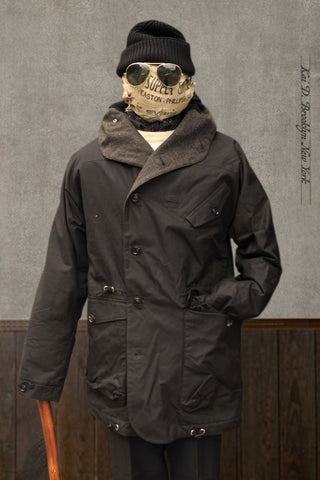 Storm Parka - Black - M (oversized)