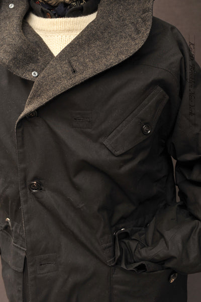 Storm Parka - Black - M (oversized)