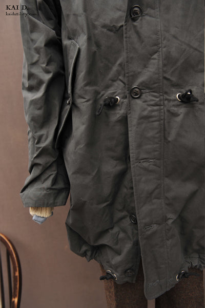 Rasmus Storm Coat - Deep Sage - M (Oversized) (NO RETURN)