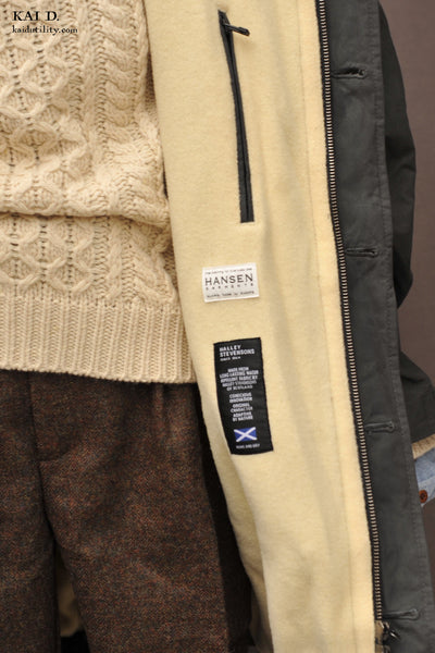 Rasmus Storm Coat - Deep Sage - M (Oversized) (NO RETURN)