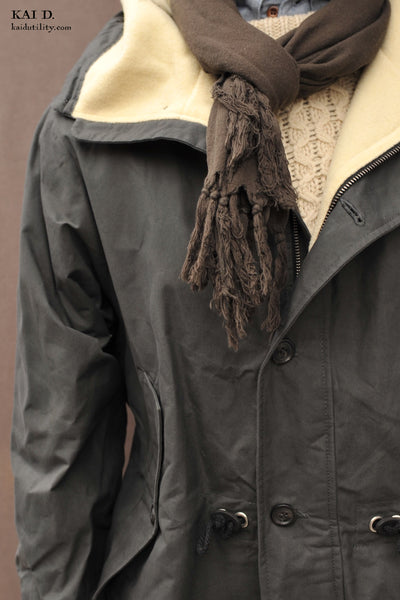 Rasmus Storm Coat - Deep Sage - M (Oversized) (NO RETURN)