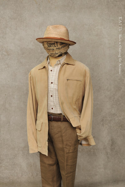 Suede Jacket - L (Design Archive Piece) - NO RETURN
