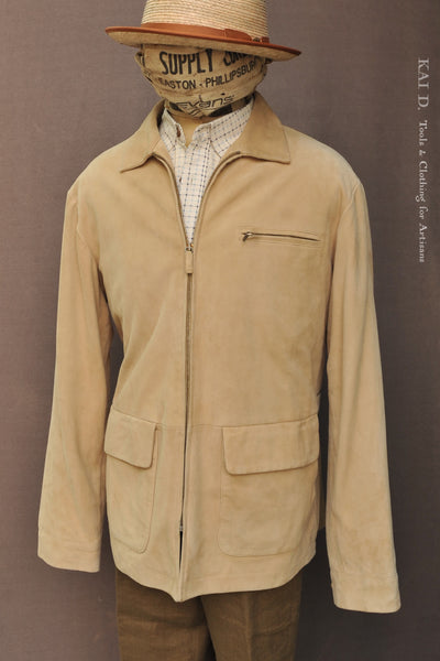 Suede Jacket - L (Design Archive Piece) - NO RETURN