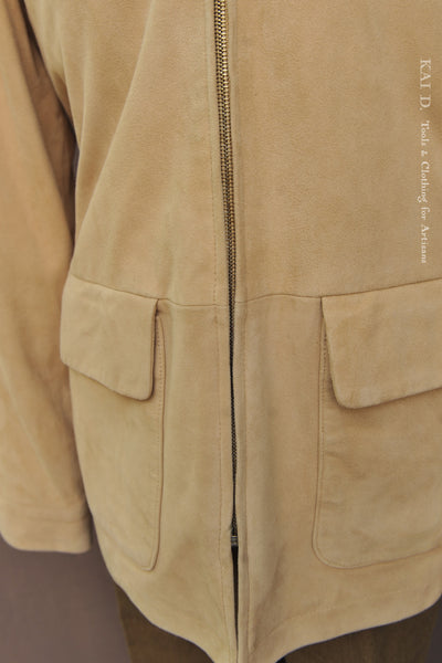 Suede Jacket - L (Design Archive Piece) - NO RETURN