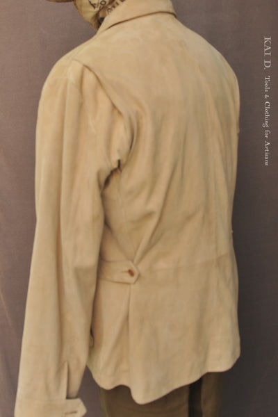 Suede Jacket - L (Design Archive Piece) - NO RETURN