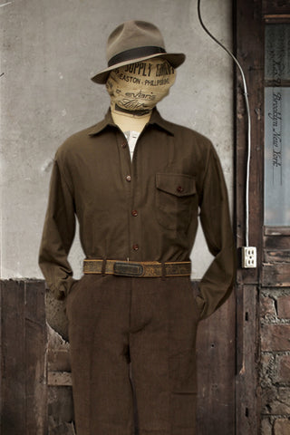 Cassady Shirt - Lux Touch Sueded Cotton - S, M, L, XL, XXL