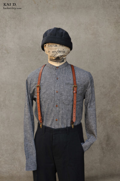 Tanner Shirt - Texture Check - S, M, L, XL, XXL