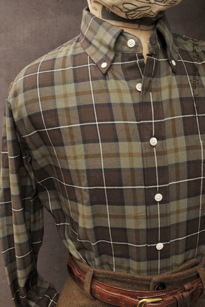 Tartan Shirt - Green - L