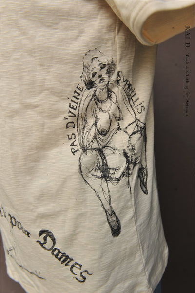 Tattoo Inspired Tee - Natural - XL