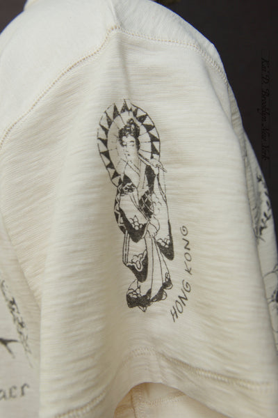 Tattoo Tee - Cream - M, L, XL