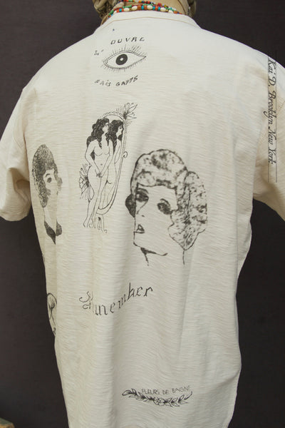 Tattoo Tee - Cream - M, L, XL