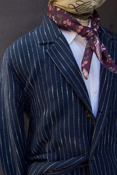Study Jacket - Ticking Stripe - 2(S), 3(M), 4(L)