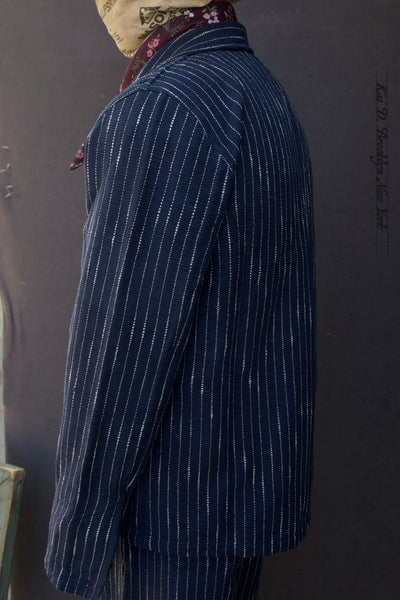 Study Jacket - Ticking Stripe - 2(S), 3(M), 4(L)