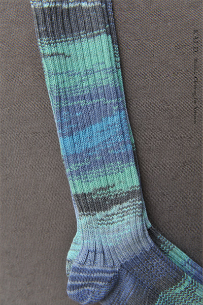Tie Dye Socks - Tie Dye Green/Blue