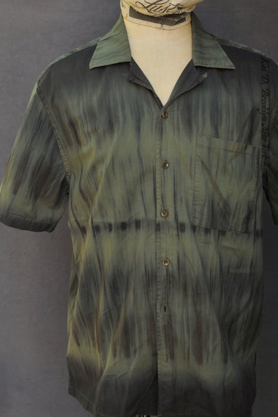 Caleb Loose Fit Short Sleeve Shirt - Tie Dye- S, M, L
