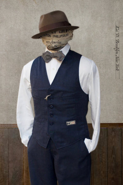 Tony Classic Vest - Crossbred Wool - M, L, XXL