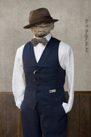 Tony Classic Vest - Crossbred Wool - M, L, XXL