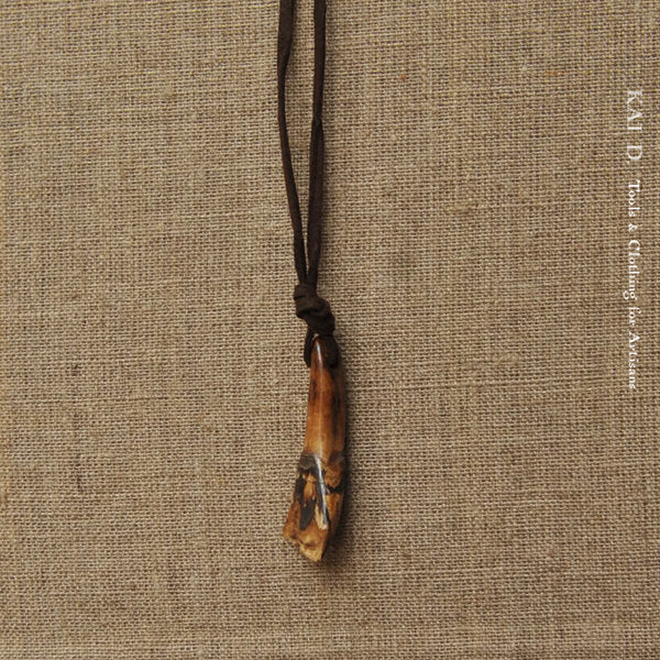 African Pendant - Cow Tooth