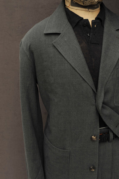 Traveler's Jacket - Belgian Linen Wool - 48, 50