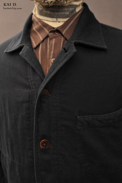 Architect Jacket - Garment Dyed Triple Gauze Cotton - S, M, L