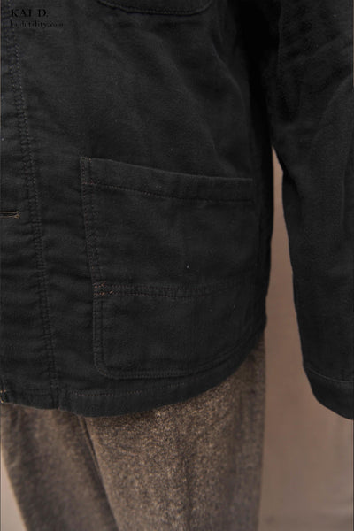 Architect Jacket - Garment Dyed Triple Gauze Cotton - M, L