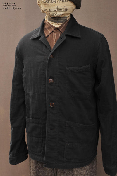 Architect Jacket - Garment Dyed Triple Gauze Cotton - S, M, L