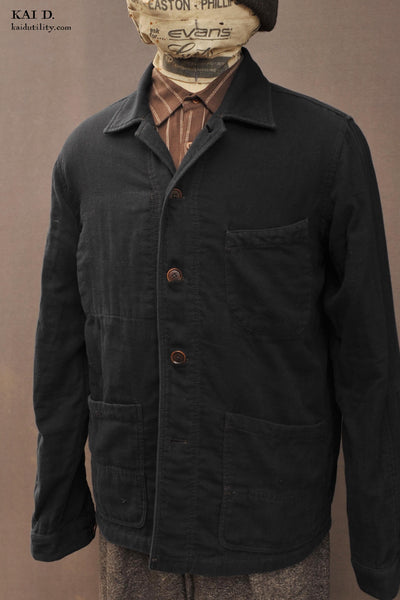 Architect Jacket - Garment Dyed Triple Gauze Cotton - M, L