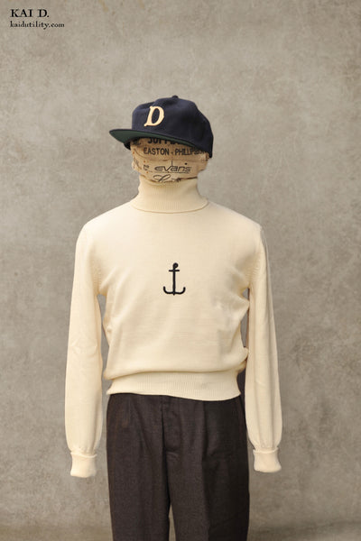 Ribbed Turtleneck - 3, 4, 5