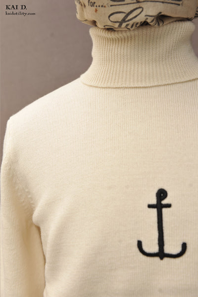 Ribbed Turtleneck - 3, 4, 5