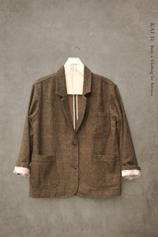 Cleo Jacket - Scottish Tweed - S
