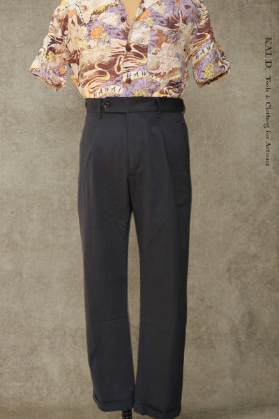 Novelist Trousers - Organic Cotton Twill - 30, 34, 38