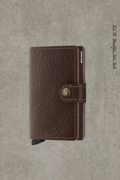 Secrid Miniwallet - Vegetable Tanned Expresso
