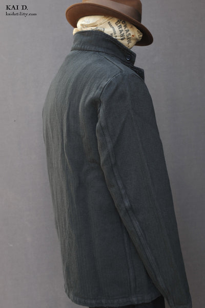 No. 22 Linen Jacket- Shadow -  44