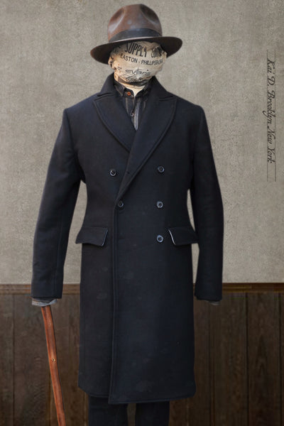 Villum Double Breasted Coat - Black - M, L (NO RETURN)