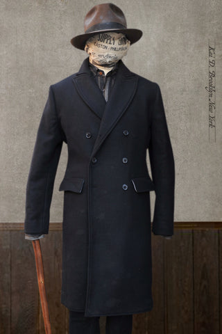 Villum Double Breasted Coat - Black - M, L (NO RETURN)