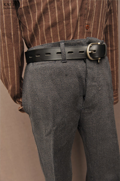 Wide Leg Vintage Bedford Cord Pants - 31