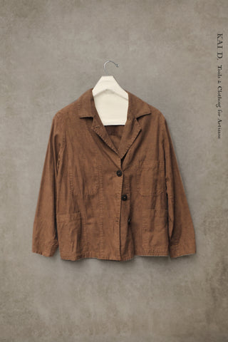 Hutton Jacket - Vintage Brown  - S, M