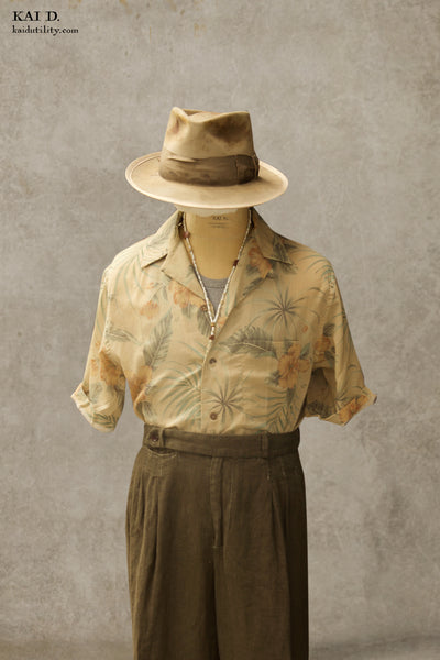 Hawaiian Shirt - Vintage Floral - XL