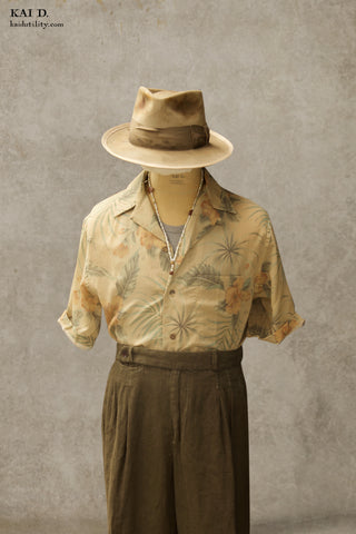 Hawaiian Shirt - Vintage Floral - XL