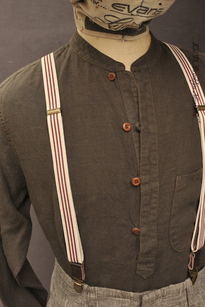 Okada Smock Shirt - Vintage Olive  - M, L, XL
