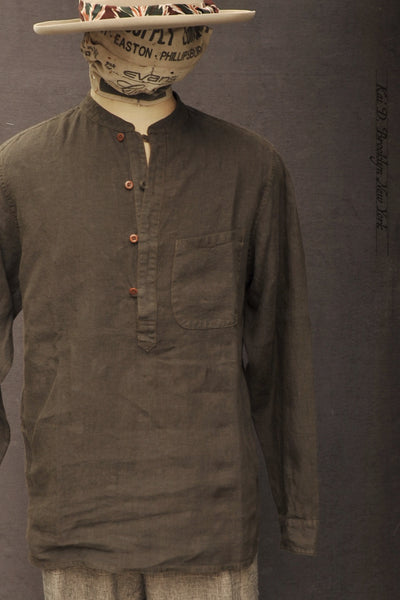 Okada Smock Shirt - Vintage Olive  - M, L, XL