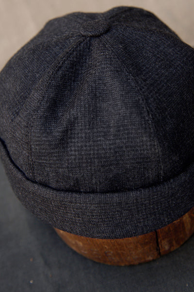 Watch Cap - Virgin Wool Plaid - L