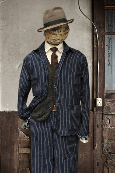 Skillman Jacket - Wabash Stripe Cotton - S, M, L, XL, XXL