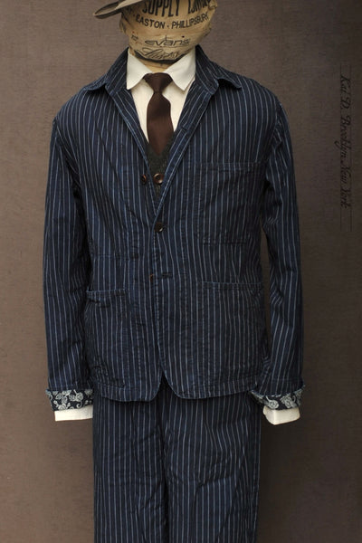 Skillman Jacket - Wabash Stripe Cotton - S, M, L, XL, XXL